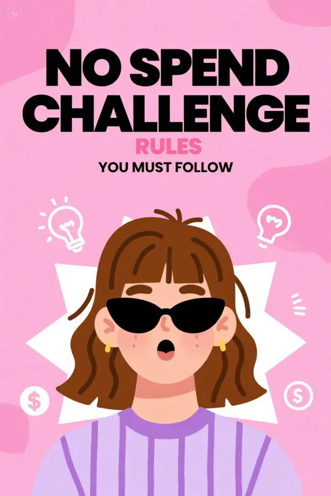 No Spend Challenge Rules You Must Follow