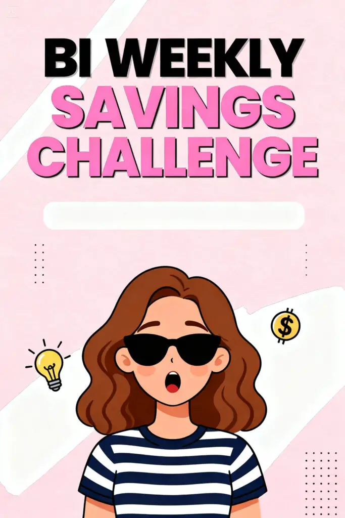 Bi Weekly Savings Challenge 1 Bi Weekly Savings Challenge Graphic