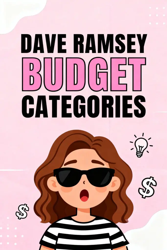 Dave Ramsey Budget Categories 1 Dave Ramsey Budget Categories Graphic