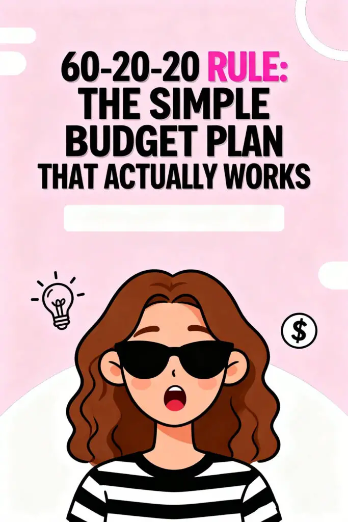 60-20-20 Rule: The Simple Budget Plan That Actually Works 1 60-20-20 Rule: The Simple Budget Plan That Actually Works Graphic