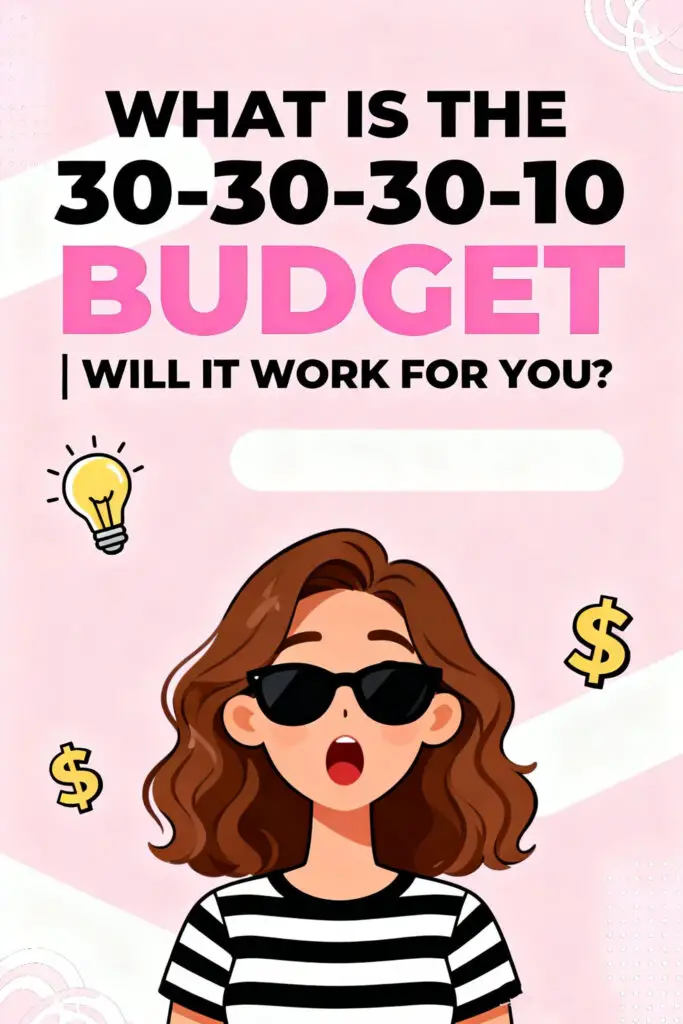 What is The 30-30-30-10 Budget | Will it work for you?