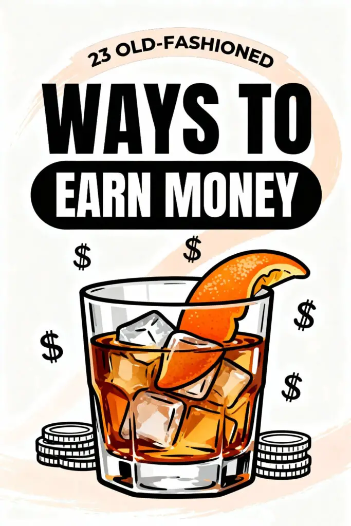 23 Old-Fashioned Ways to Earn Money 