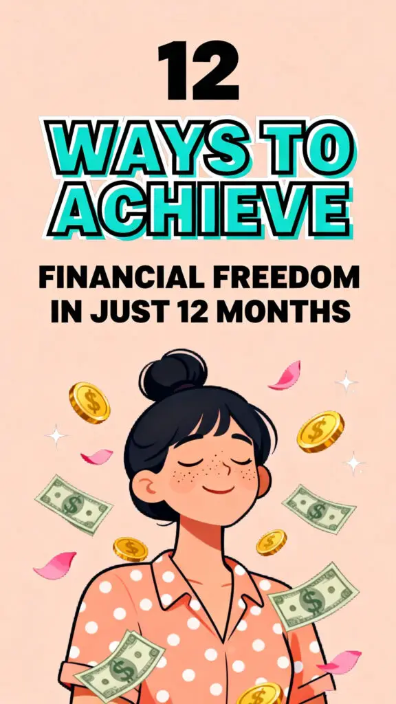 12 Ways To Achieve Financial Freedom In Just 12 Months