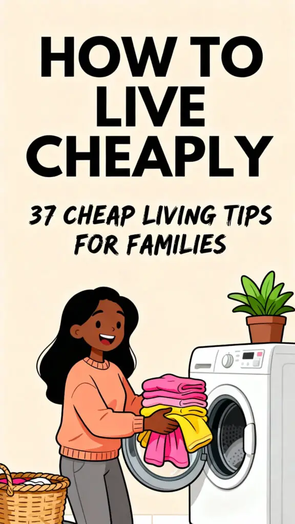 How to Live Cheaply: 37 Cheap Living Tips for Families