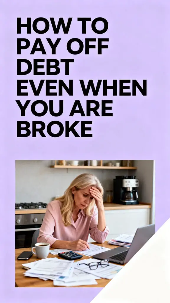 How To Pay Off Debt Even When You Are Broke