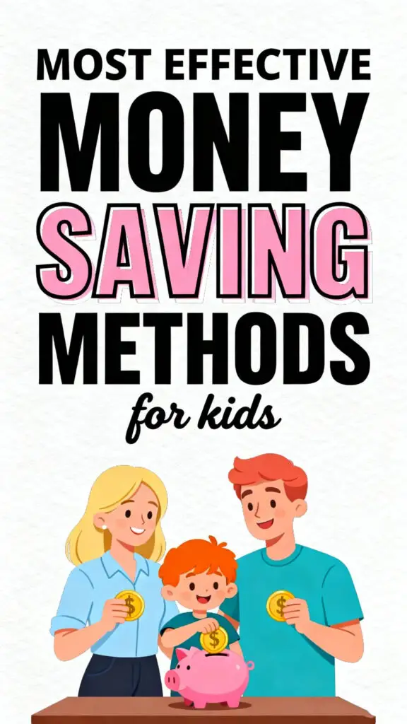 Most Effective Money Saving Methods For Kids