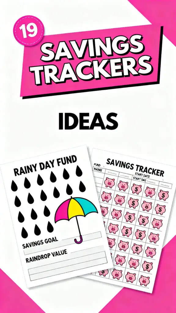 19 Savings Tracker Ideas