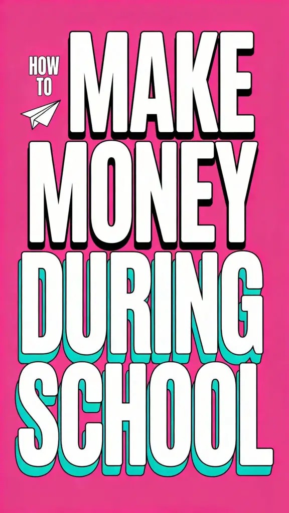How To Make Money During School 1 How To Make Money During School