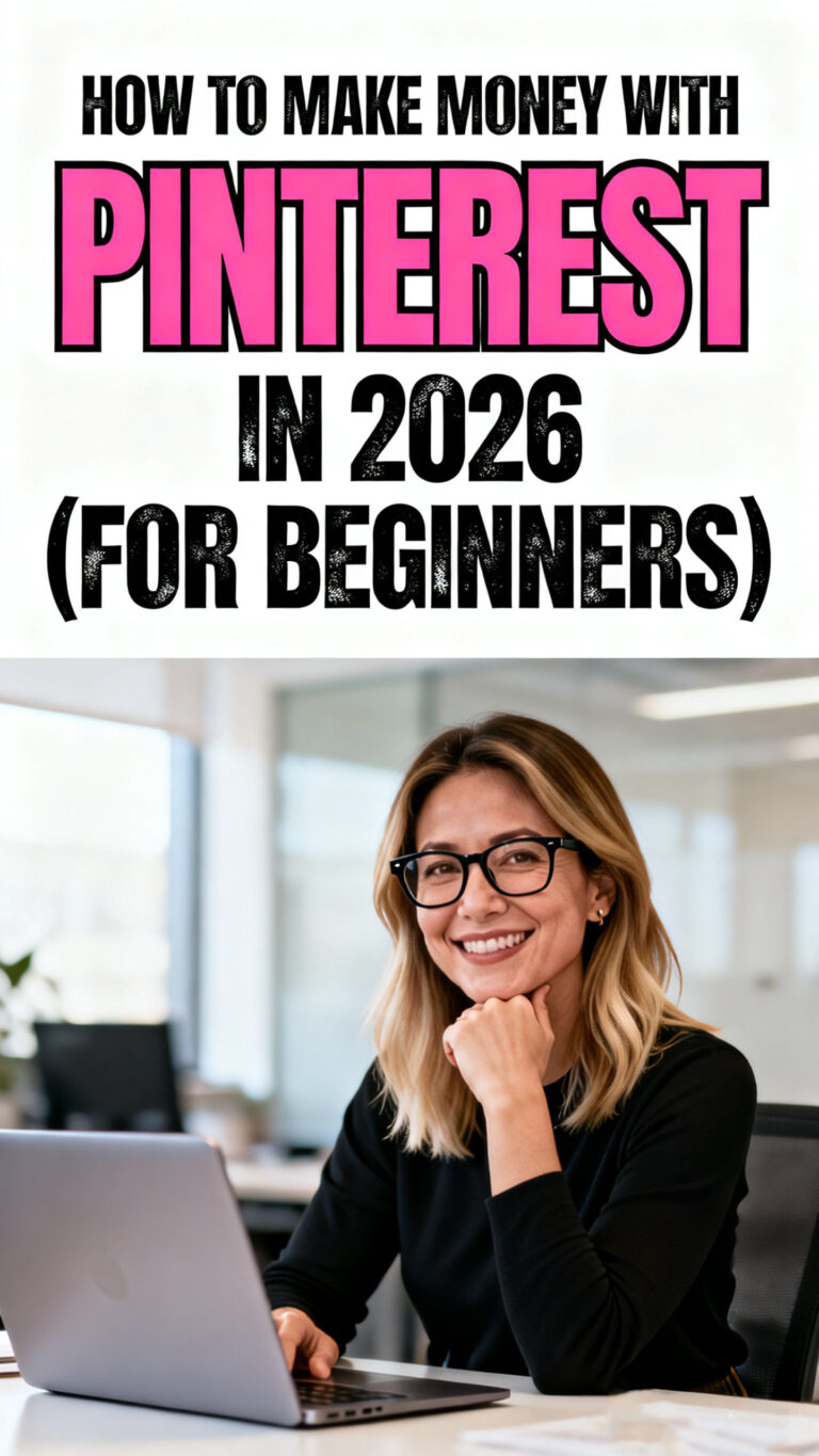 How To Make Money With Pinterest In 2026 (For Beginners) - Just Start ...
