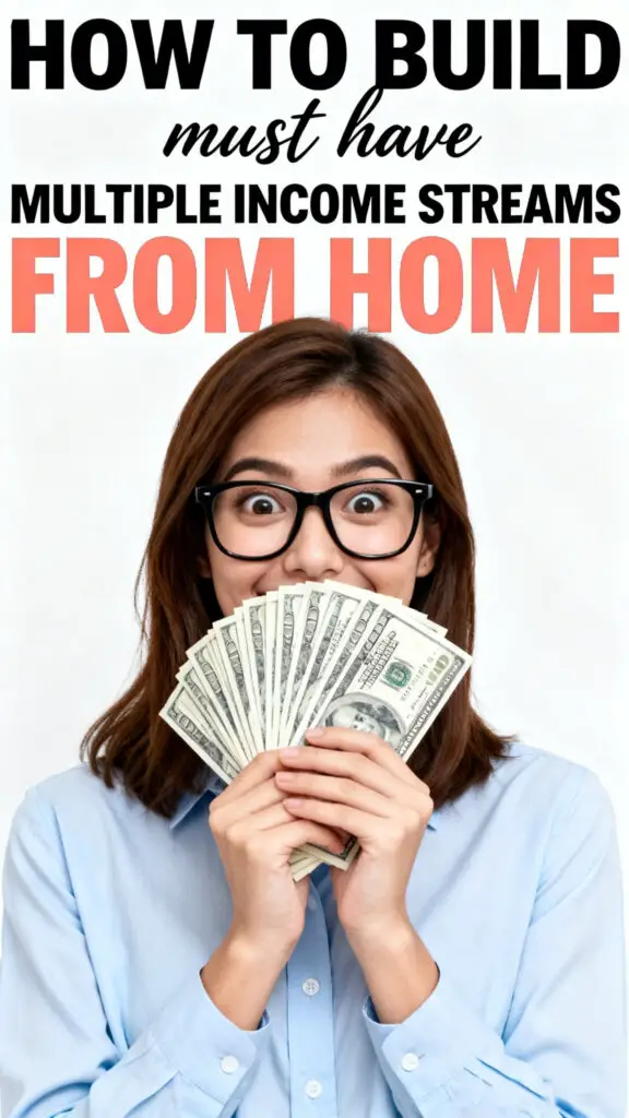 How to Build Multiple Income Streams From Home