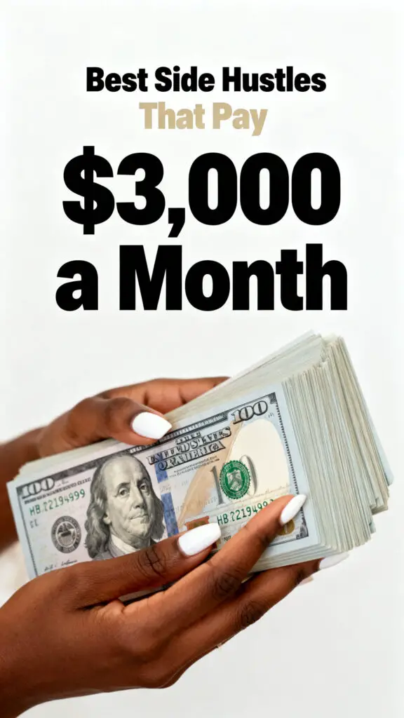 Best Side Hustles That Pay $3,000 a Month