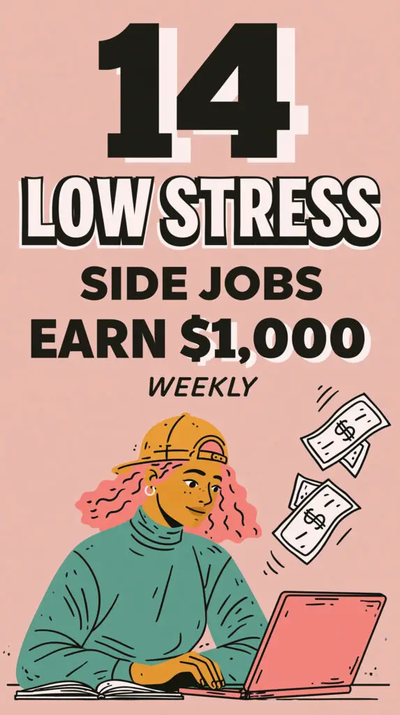 14 Low Stress Side Jobs You Can Start Today
