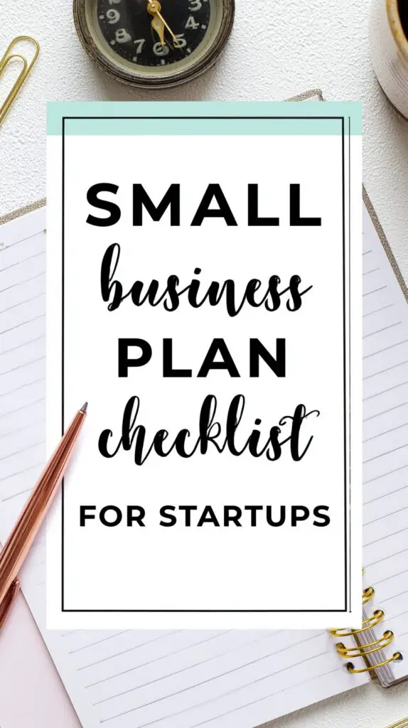 Small Business Plan Checklist