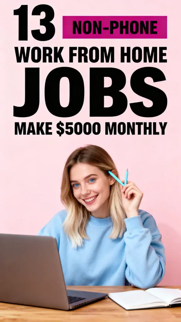 13 Non Phone Remote Jobs You’ll Love