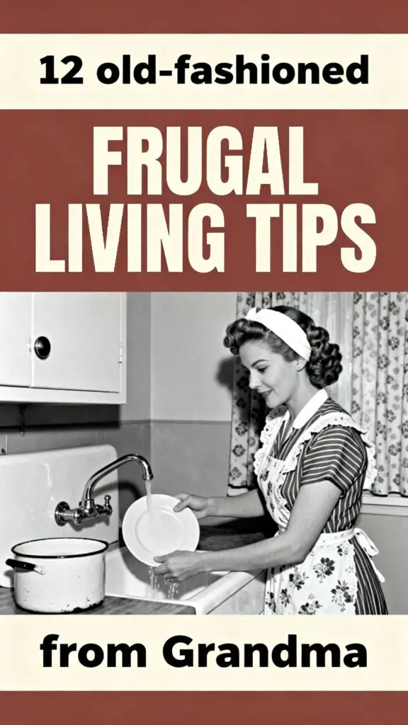 Old-Fashioned Frugal Living Tips