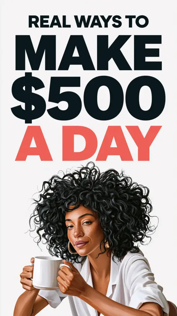 Real Ways To Make $500 A Day 1 Real Ways To Make $500 A Day